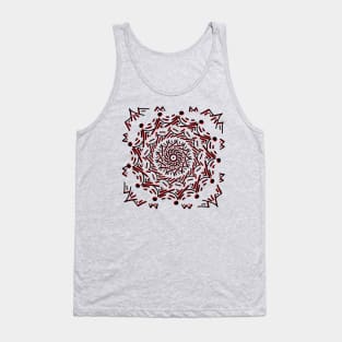 Abstract Mandala Tank Top